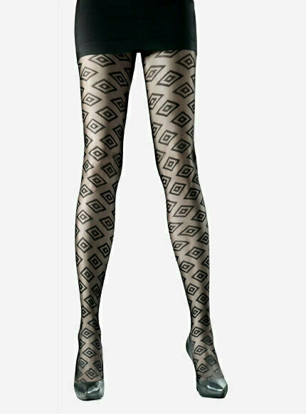 Rajstopy wzorzyste MESSINA - modny print 20-40 den