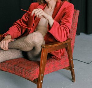 Rajstopy męskie - facet w rajstopach