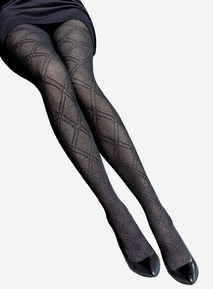 Czarne rajstopy damskie