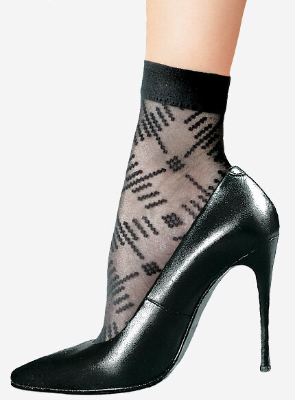 Wzorzyste skarpetki dla kobiet